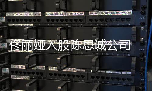 么时娅入股陈公司佟丽候离婚的人什 两思诚
