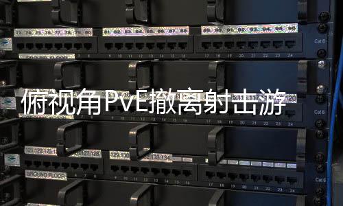 游戏角P公布撤离俯视射击