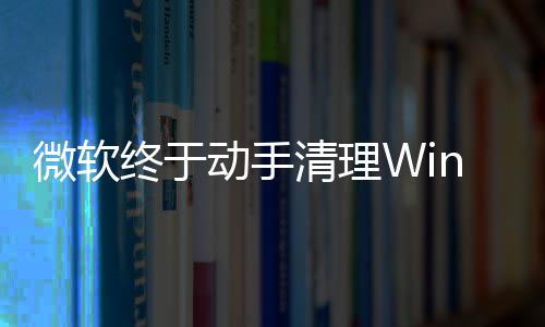 遗留终于载动动手清理替换画被微软老式加